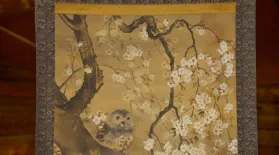 Appraisal: Atomi Gyokushi Scroll Painting, ca. 1880: asset-mezzanine-16x9