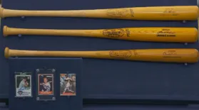 Appraisal: Baltimore Orioles Game-used Bats & Signed Cards: asset-mezzanine-16x9