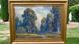 Appraisal: 1930 Percy Gray Landscape Watercolor: asset-mezzanine-16x9