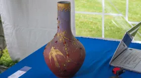 Appraisal: 1890 European Glass Vase: asset-mezzanine-16x9