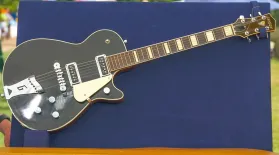 Appraisal: 1955 Gretsch Duo-Jet Electric Guitar & Case: asset-mezzanine-16x9