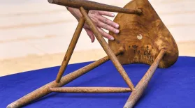 Appraisal: 1966 Wharton Esherick Stool: asset-mezzanine-16x9