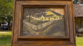 Appraisal: 1969 George Rodrigue 'House in Washington' Oil: asset-mezzanine-16x9