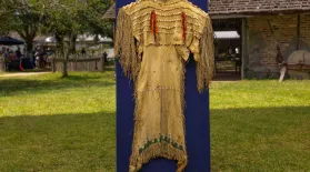 Appraisal: Kiowa Beaded & Fringed Dress, ca. 1895: asset-mezzanine-16x9