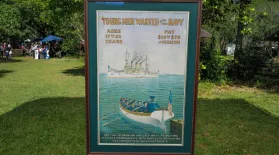 Appraisal: 1905 US Navy Recruiting Poster: asset-mezzanine-16x9