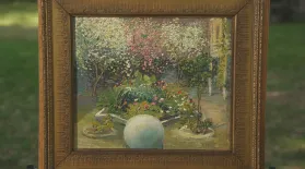 Appraisal: 1921 Clarence Millet Oil on Board: asset-mezzanine-16x9