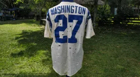 Appraisal: Baltimore Colts Joe Washington Game-used Jersey: asset-mezzanine-16x9