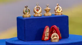 Appraisal: European Musical Watch Fobs, ca. 1820: asset-mezzanine-16x9