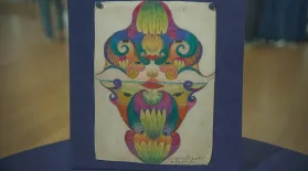 Appraisal: 1959 Minnie Evans Crayon & Graphite Drawing: asset-mezzanine-16x9
