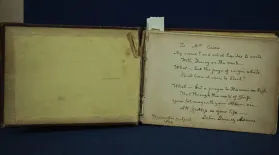 Appraisal: 1840 Autograph Album with Crockett Inscription: asset-mezzanine-16x9