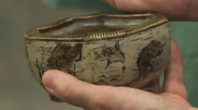 Appraisal: Martin Brothers Stoneware Sugar Bowl, ca. 1890: asset-mezzanine-16x9