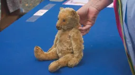Appraisal: Steiff Blank Button Mohair Bear, ca. 1910: asset-mezzanine-16x9