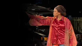 Ato Blankson-Wood and Lorraine Toussaint in "Hamlet": asset-mezzanine-16x9