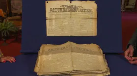 Appraisal: ‘Saturday Visiter’ Newspaper Collection, ca. 1850: asset-mezzanine-16x9