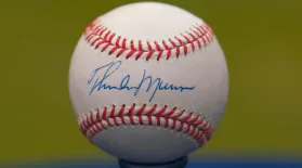 Appraisal: Thurman Munson-signed Baseball, ca. 1975: asset-mezzanine-16x9