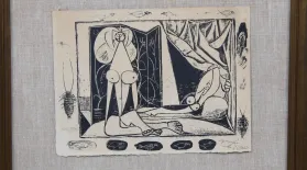Appraisal: Pablo Picasso Lithograph & Ceramic Plate: asset-mezzanine-16x9