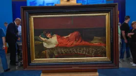 Appraisal: Late 19th C. Vincent G. Stiepevich Oil Painting: asset-mezzanine-16x9