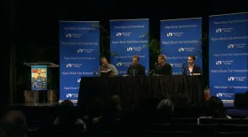 Garth Stein, Ron Rash, & Peter Heller Panel- Miami Book Fair: asset-mezzanine-16x9