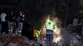 News Wrap: Israel strikes Hezbollah HQ in Beirut: asset-mezzanine-16x9