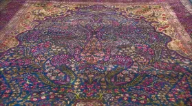 Appraisal: Kerman Millefleurs Carpet, ca. 1900: asset-mezzanine-16x9