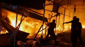 Israeli attack outside Gaza hospital kills at least 4: asset-mezzanine-16x9