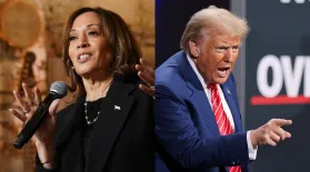 Trump digs in on comments as Harris courts Republicans: asset-mezzanine-16x9