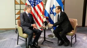 News Wrap: Blinken in Israel for 11th time during war: asset-mezzanine-16x9