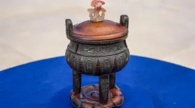 Appraisal: Chinese Bronze Ding Vessel, ca. 1843: asset-mezzanine-16x9
