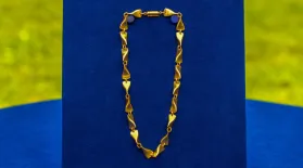 Appraisal: Georg Jensen Gold Necklace, ca. 1960: asset-mezzanine-16x9