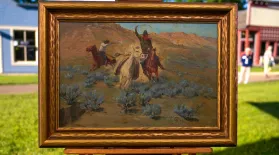 Appraisal: 1907 E. William Gollings Oil Painting: asset-mezzanine-16x9