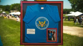 Appraisal: Arnold Schwarzenegger Shirt & Autograph, ca. 1990: asset-mezzanine-16x9