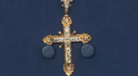 Appraisal: Diamond & Gold Cross Pendant, ca. 1890: asset-mezzanine-16x9