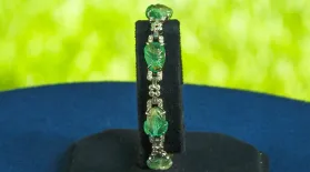 Appraisal: Marcus & Co. Art Deco Tutti Frutti Bracelet, ca. 1930: asset-mezzanine-16x9