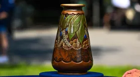 Appraisal: Mougin Frères Pottery Vase, ca. 1930: asset-mezzanine-16x9