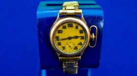 Appraisal: George S. Patton's Gold WWI Trench Watch: asset-mezzanine-16x9