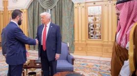 How Trump's meeting with Syria's leader is a turning point: asset-mezzanine-16x9