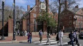 How Trump's fight with Harvard is playing politically: asset-mezzanine-16x9