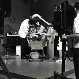 SCETV provided medical training, such as this dentistry class.