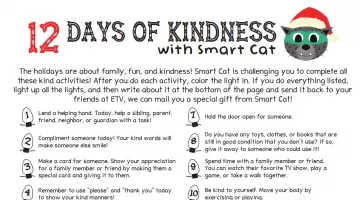 12 Days of Kindness with Smart Cat