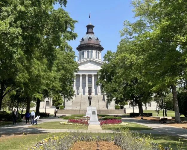 The S.C. Statehouse in Columbia, S.C.