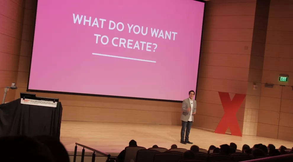 Presenter at TEDxYouth event