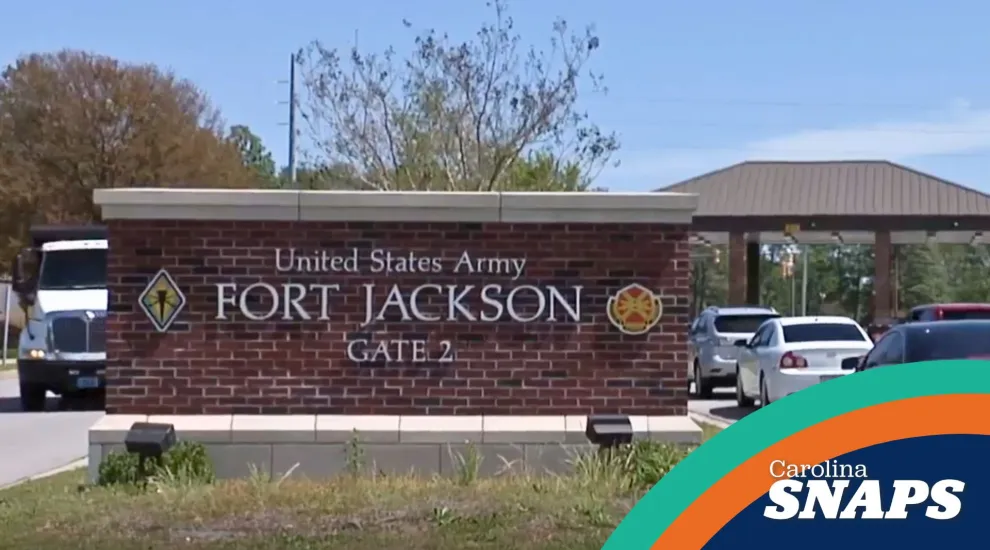 Fort Jackson gate