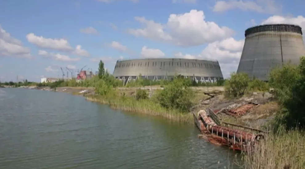 Photo of Chernobyl site