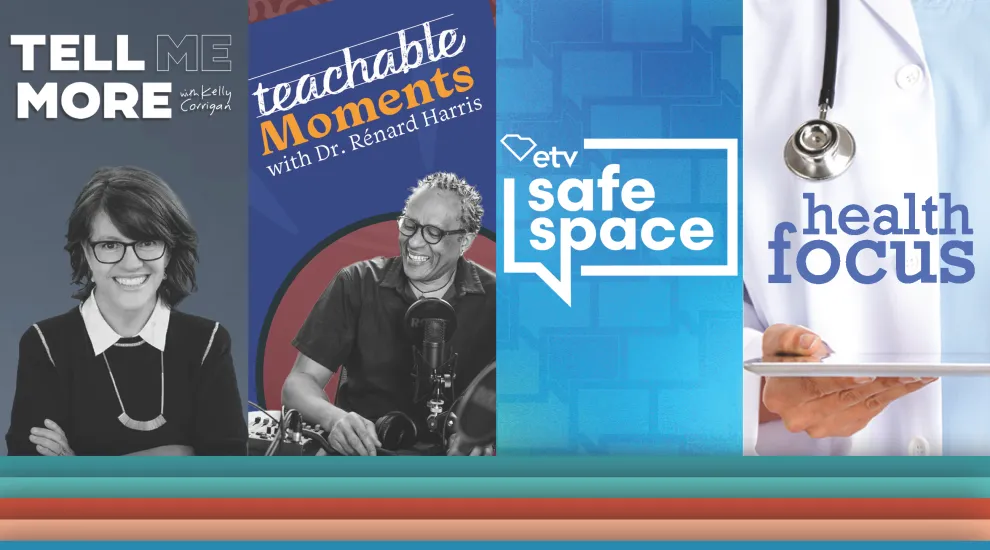 images of SCETV mental health related programming