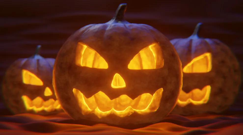 image of jack o lanterns