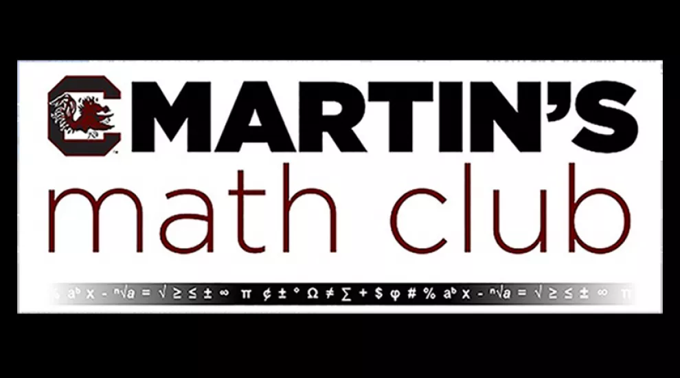 Martin's Math Club graphic from Education Oversight Committee