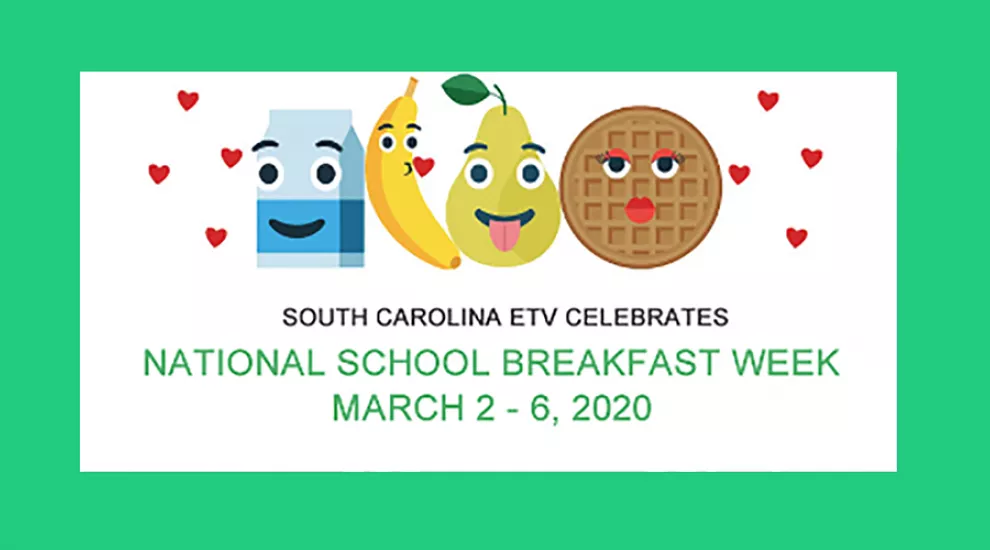 SCETV National School Breakfast Week graphic