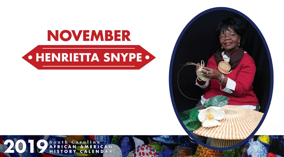 November 2019 Honoree Henrietta Snype