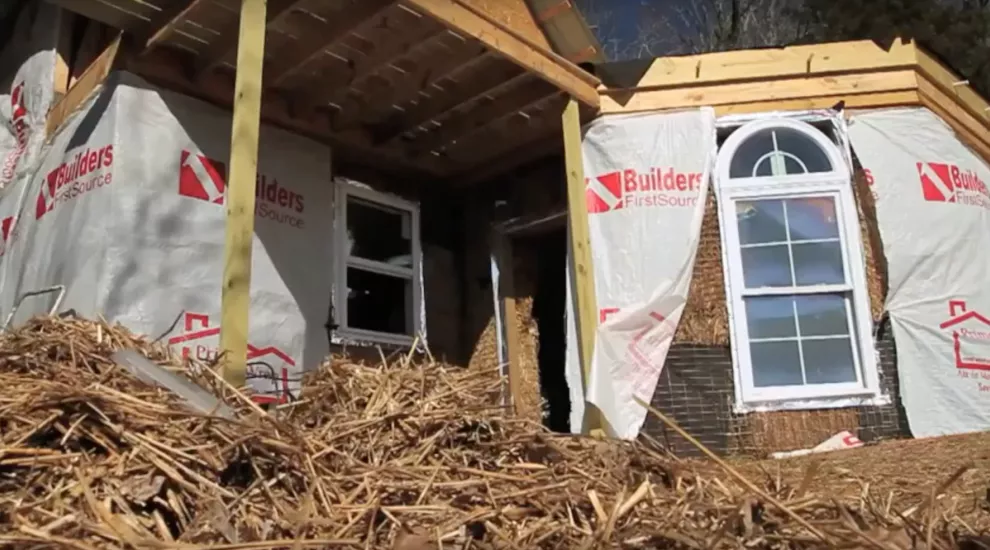 The Straw Bale House