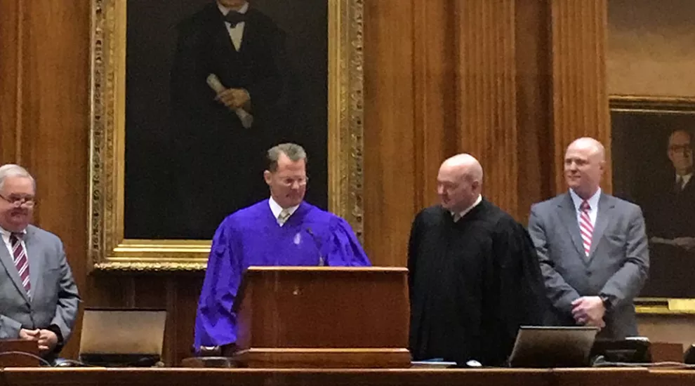 South Carolina. Lt. Gov. Kevin Bryant in the Senate on Jan. 25, 2017.